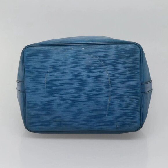 LOUIS VUITTON Epi Petit Noe Shoulder Bag Blue M44105 LV Auth 139956 - Picture 6 of 15
